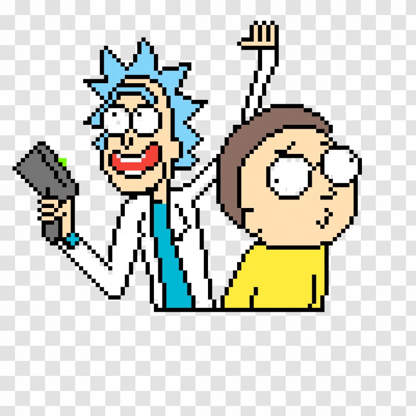 Rick Sanchez Cross-stitch Bead Pattern - Area - Place Transparent PNG