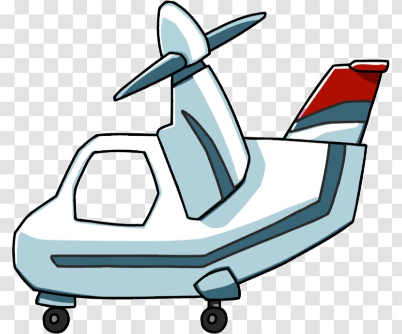 Scribblenauts Unlimited Airplane Car Remix - Ground Effect Vehicle Transparent PNG