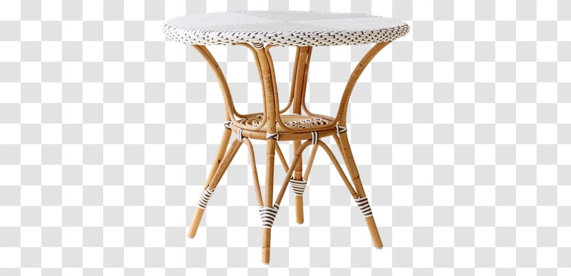 Table Bistro Cafe Garden Furniture Rattan - Chair Transparent PNG