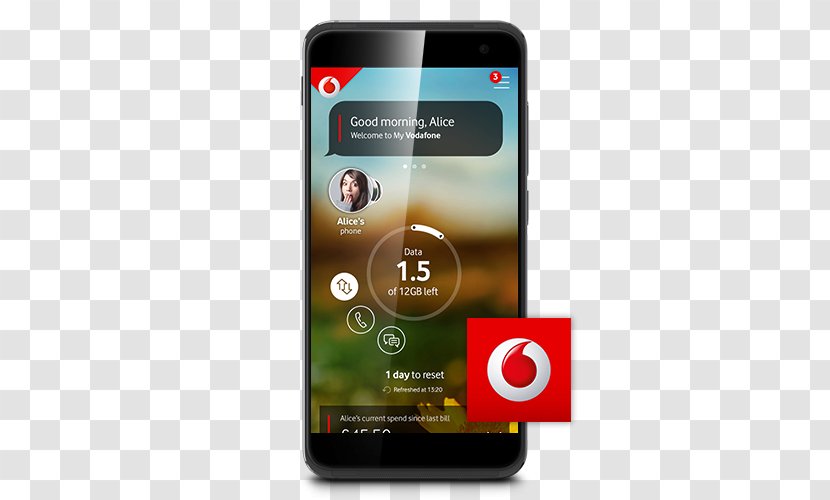 Mobile Phones Telephone Vodafone Android - Multimedia - Enjoy Life Transparent PNG