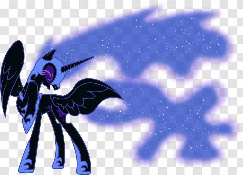 Princess Luna My Little Pony Twilight Sparkle Celestia - Nightmare Transparent PNG
