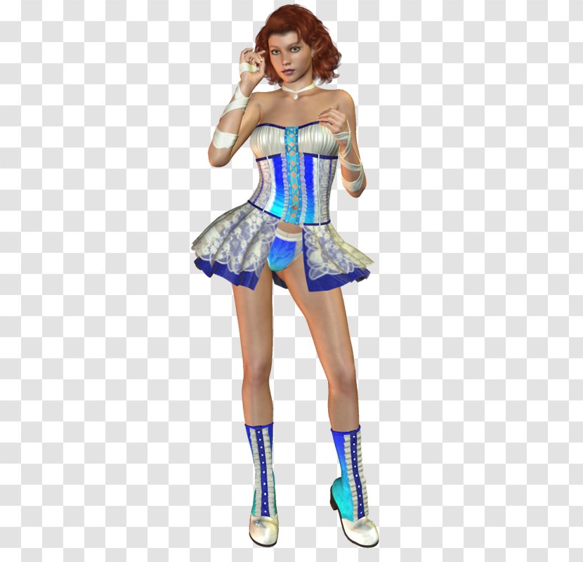 Costume Design Electric Blue - Mq Transparent PNG