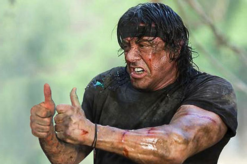 Rambo: The Video Game John Rambo First Blood Sylvester Stallone - Silhouette Transparent PNG