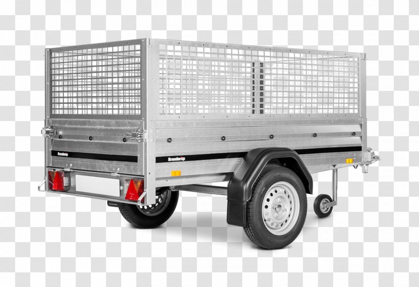 Brenderup Trailer Truck Car Commercial Vehicle - Bed Part Transparent PNG