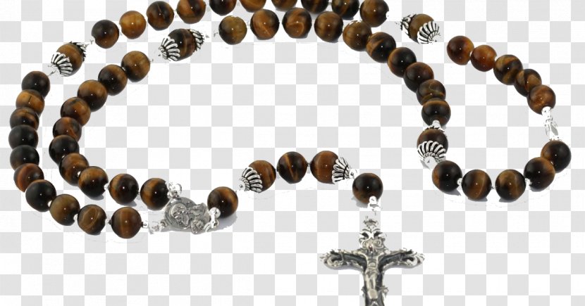 Holy Rosary Prayer Beads Catholicism - Religious Transparent PNG