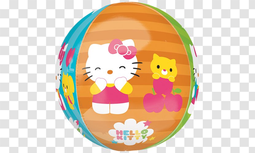 Hello Kitty Toy Balloon Birthday Party - Foil Transparent PNG