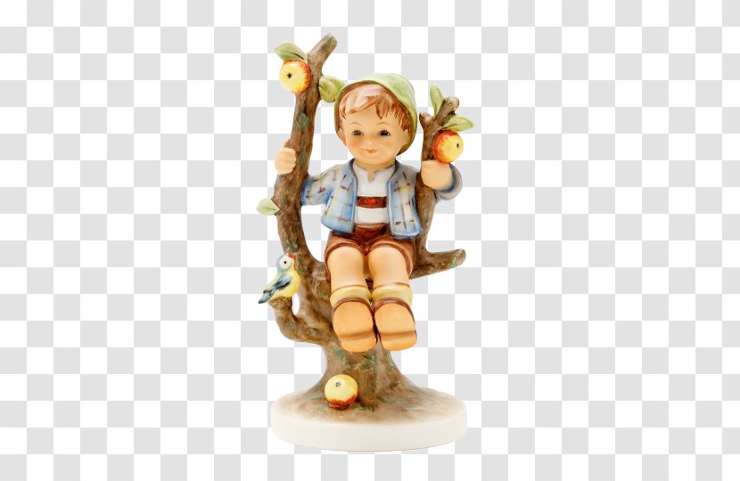 Hummel Figurines Rothenburg Ob Der Tauber Figurine Apple Tree Boy The - Germany - Girl 141 Transparent PNG