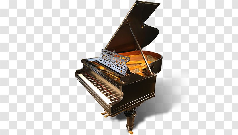 Digital Piano Electric Harpsichord Player - Electronic Musical Instrument - Grand Transparent PNG