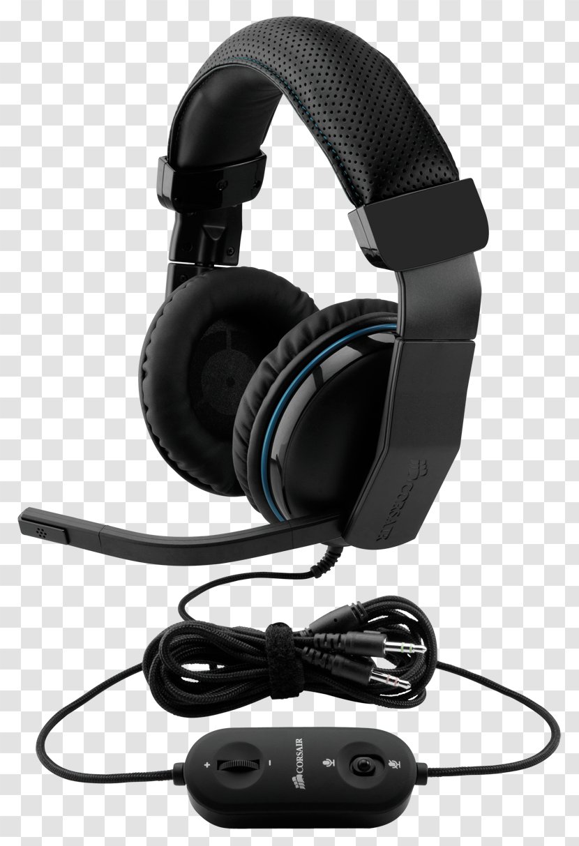 Headphones Corsair Vengeance 1300 Analog Gaming Headset - Loudspeaker - HeadsetFull Size Components MicrophoneHeadset Transparent PNG