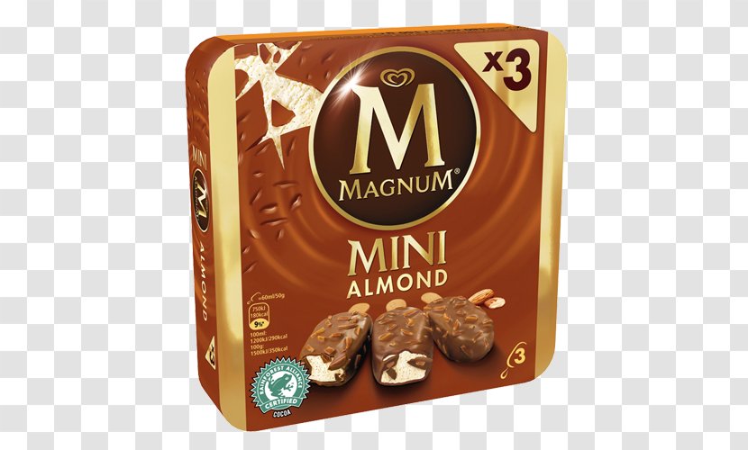 Ice Cream Magnum Almond Chocolate - Flavor Transparent PNG