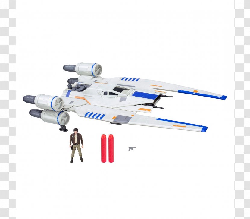Cassian Andor LEGO 75155 Star Wars Rebel U-Wing Fighter Hasbro Toy - Vehicle Transparent PNG