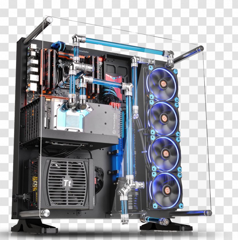 Computer Cases & Housings Thermaltake Commander MS-I ATX Personal - Msi - Cooling Transparent PNG