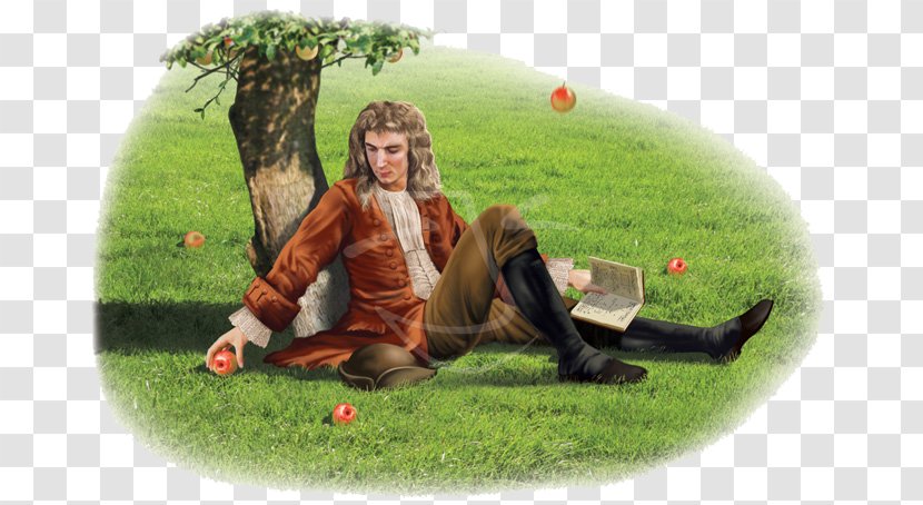Newton's Law Of Universal Gravitation Discovery Physics Science - Mathematics - Isaac Newton Transparent PNG