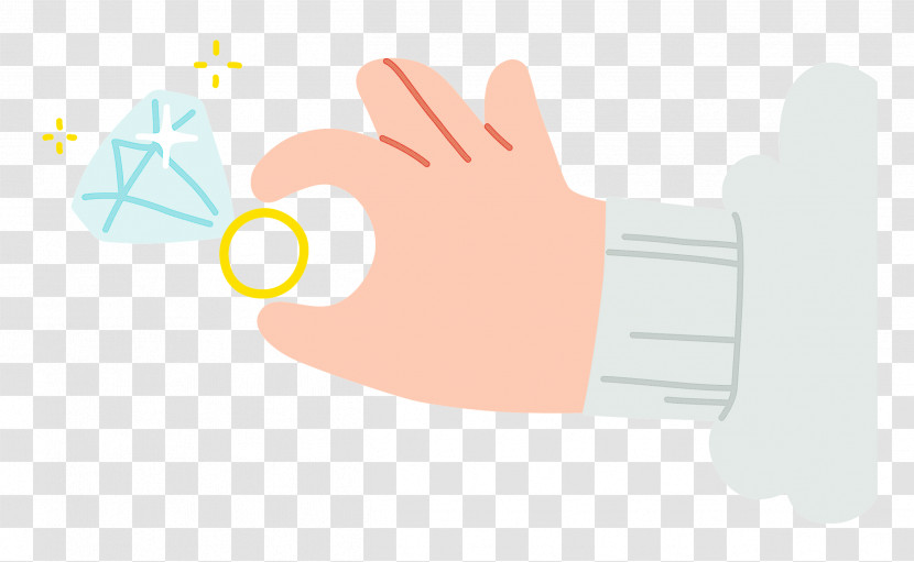 Hand Pinching Ring Hand Ring Transparent PNG