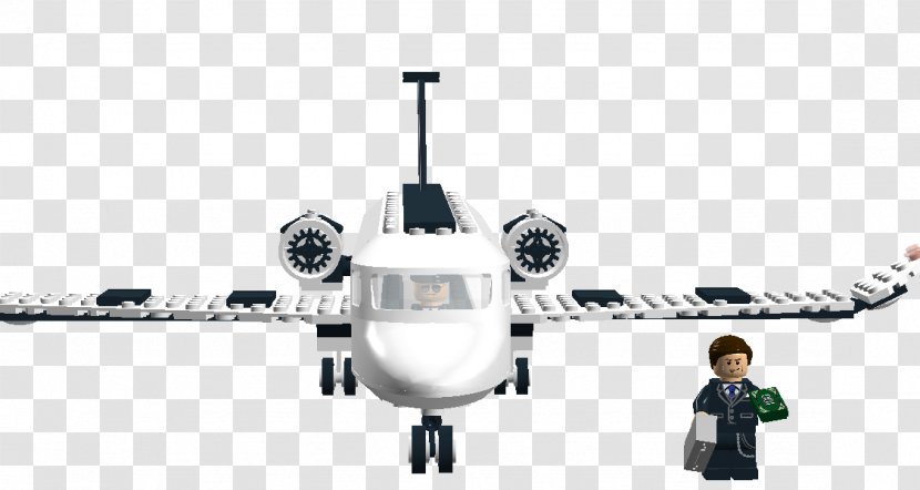 Airplane Business Jet MINI Cooper Aircraft Radio-controlled Toy - Lego Ideas Transparent PNG