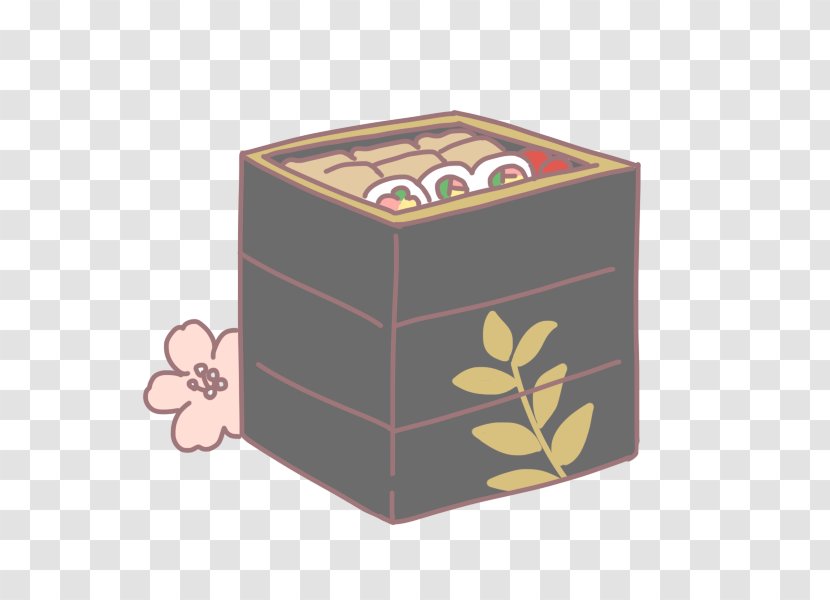 Osechi Jūbako Hanami Cherry Blossom - Box Transparent PNG