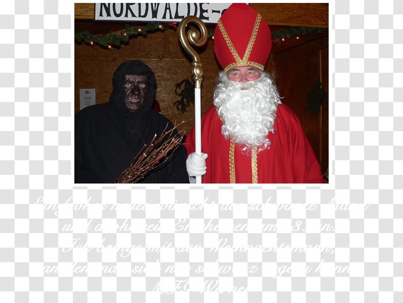 Santa Claus Nordwalde Christmas Ornament Market - Word Sense Transparent PNG