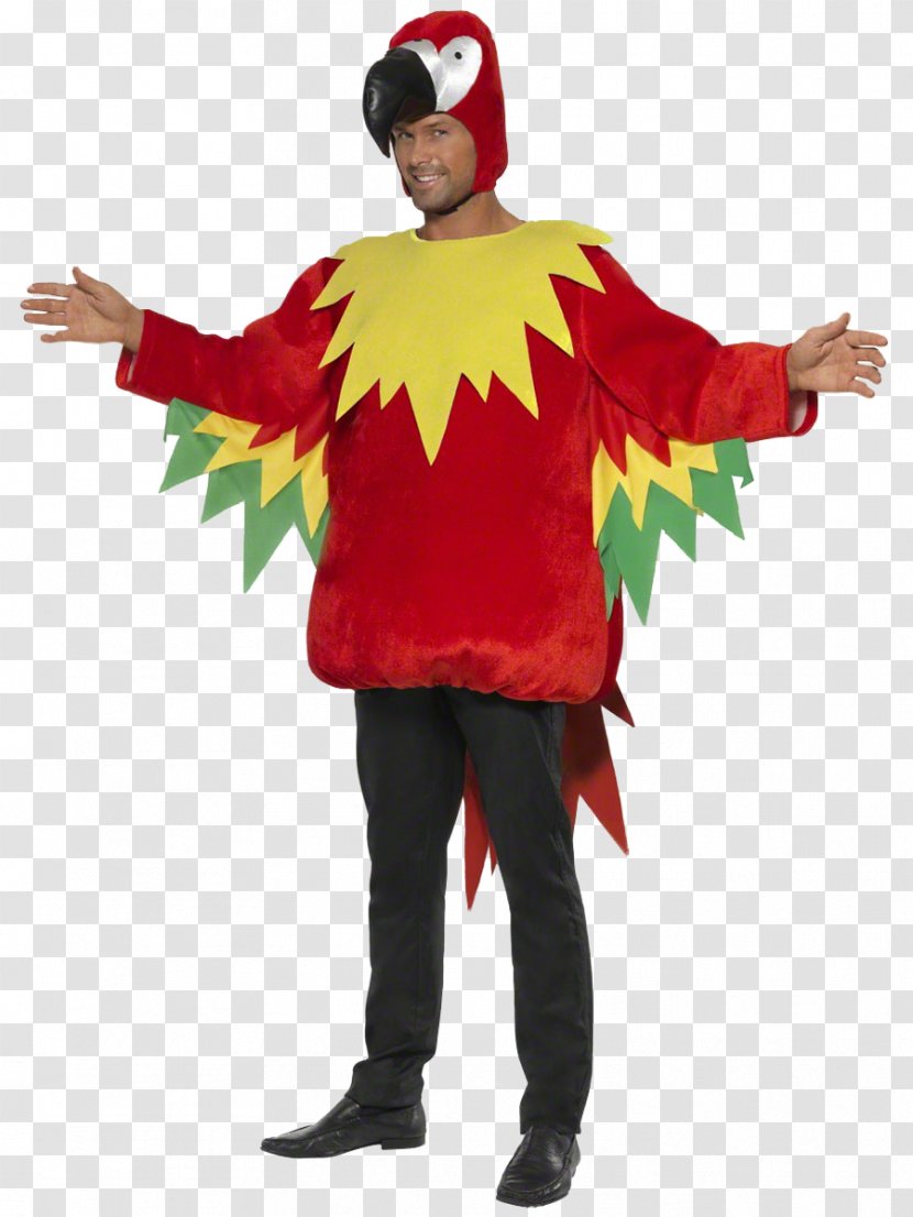 Parrot Costume Party Clothing Smiffys - COSTUME Man Transparent PNG
