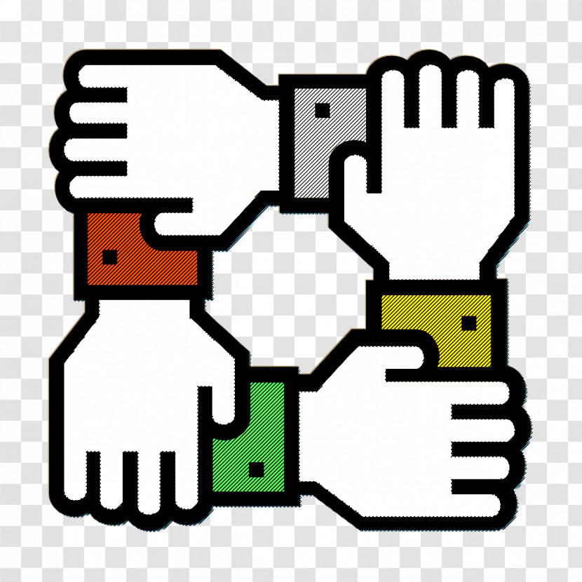 Business And Office Icon Teamwork Icon Transparent PNG