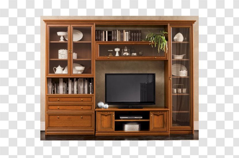 Furniture Bookcase Living Room Television Italy Transparent PNG