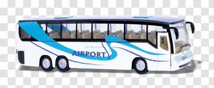 Airport Bus Die-cast Toy Model Car - Touring Transparent PNG