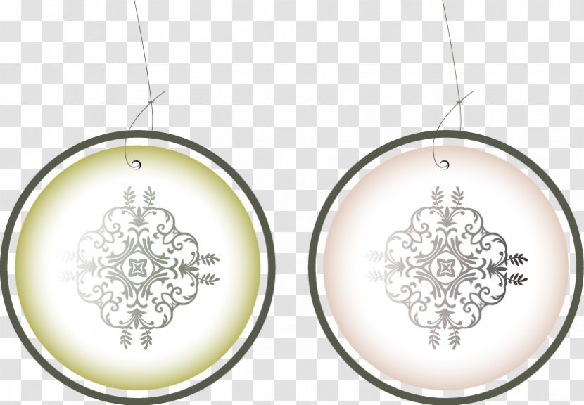 Ornament Decorative Arts - Dishware - Hand-painted Pattern Tag Transparent PNG