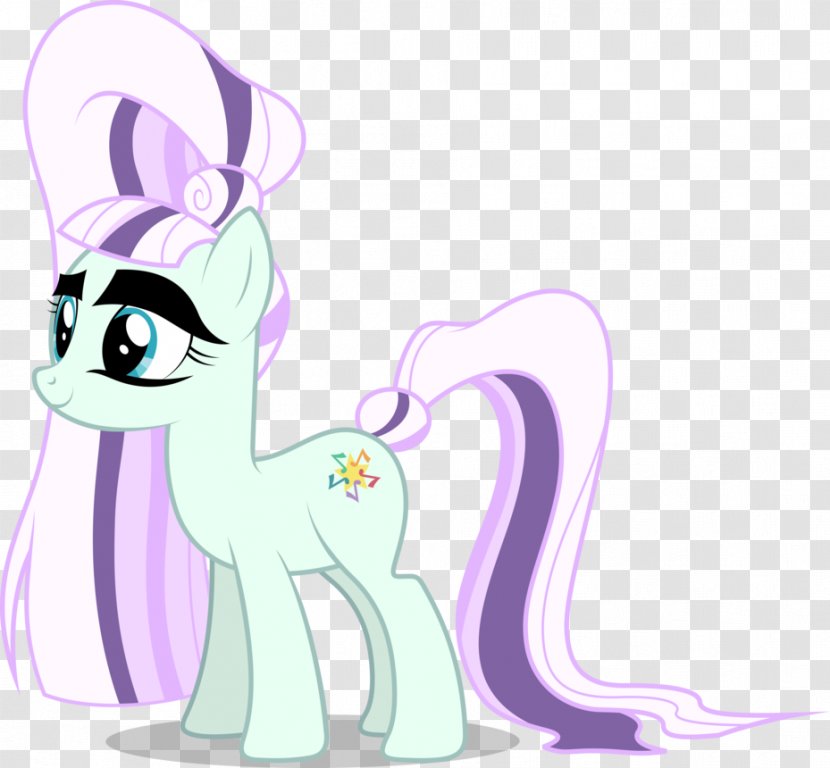 My Little Pony Rarity Countess Coloratura - Flower - Vector Transparent PNG