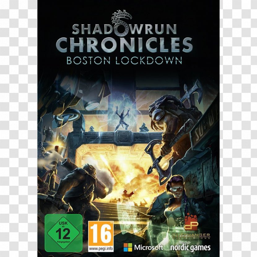 Shadowrun Chronicles: Boston Lockdown Returns Video Game Role-playing - Player Character - Chronicles Transparent PNG