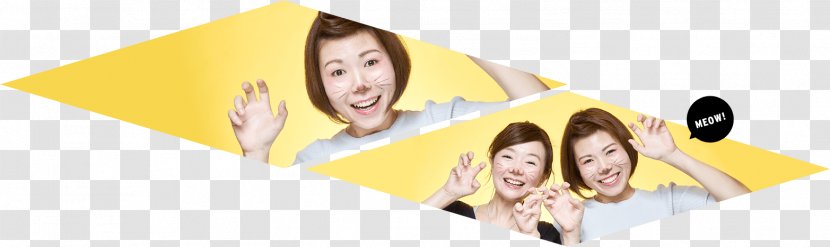 Brand Cartoon - Yellow - Halloween Makeup Transparent PNG