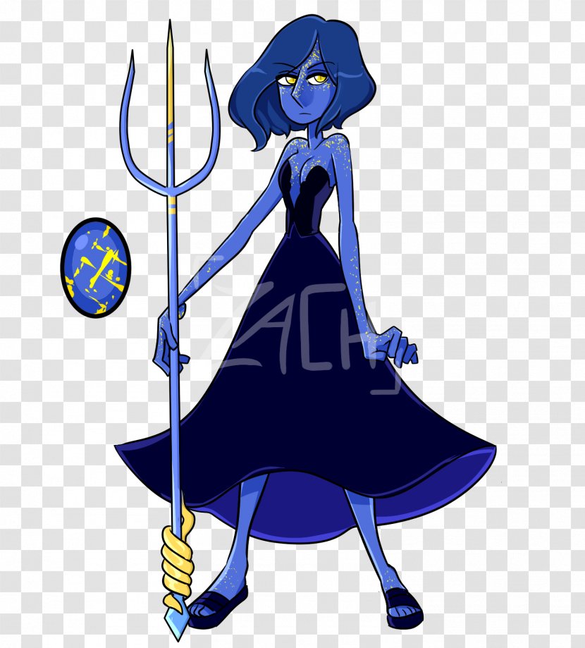 Lapis Lazuli Gemstone Stevonnie Necklace Blue Transparent PNG