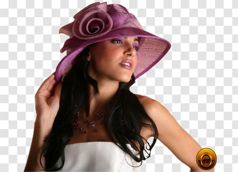 Sun Hat Brown Hair - Headgear Transparent PNG