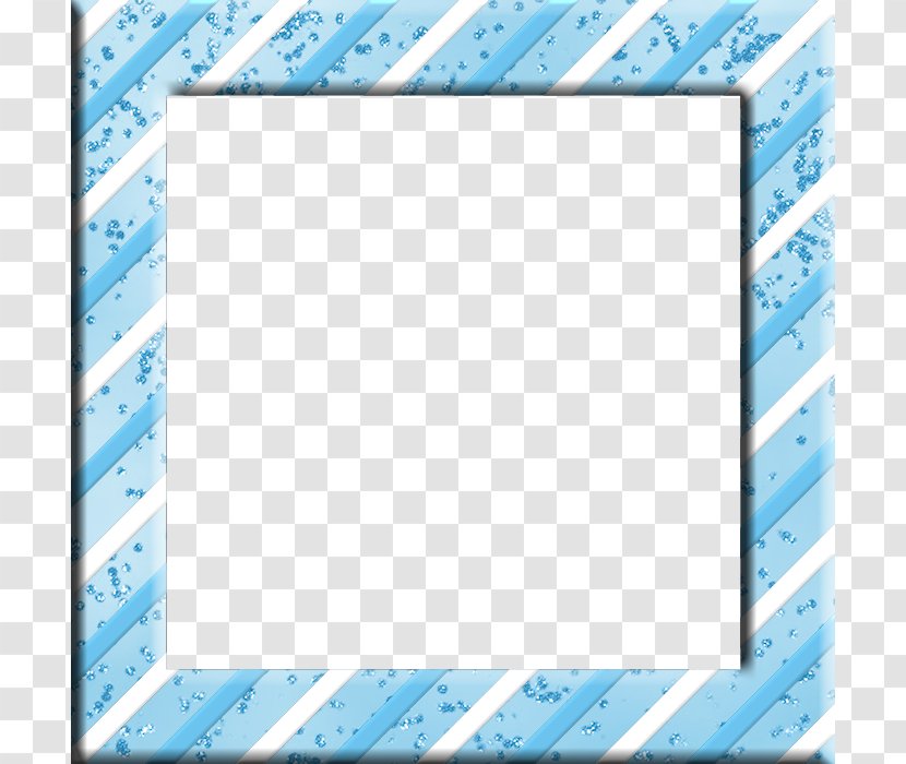 Picture Frame Blue - Area Transparent PNG