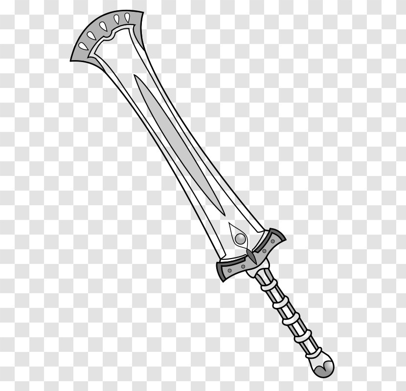 Classification Of Swords Drawing Small Sword - Hardware Accessory Transparent PNG