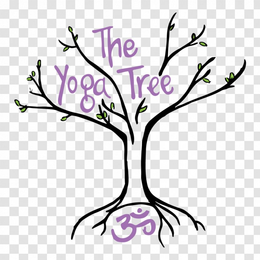 The Yoga Tree Ashtanga Vinyasa Floral Design Asana - Haverhill Transparent PNG