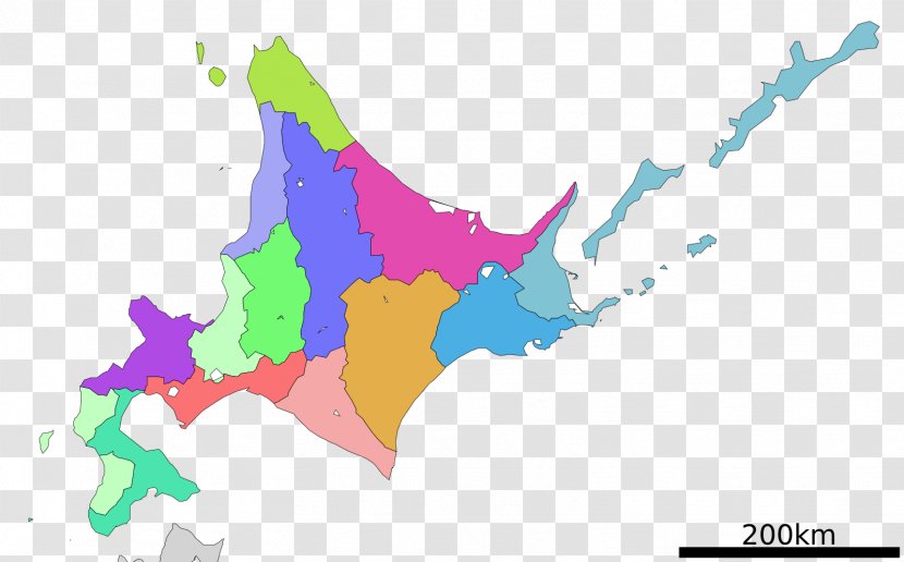Wakkanai Rebun Island Prefectures Of Japan Map Administrative Division - Hokkaido - Hebei Province Transparent PNG