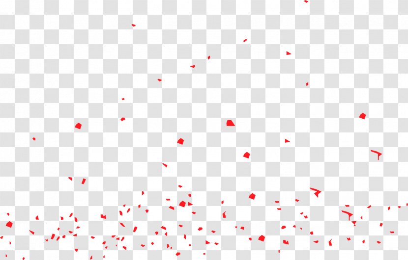 Red Confetti Cake Clip Art - Point Transparent PNG