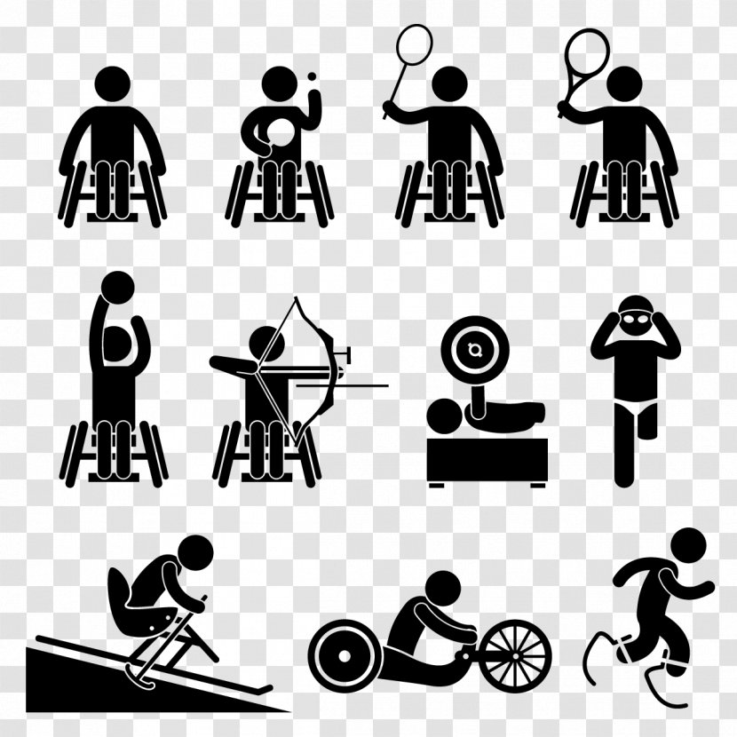 Paralympic Games Disability Sports - Wheelchair Transparent PNG