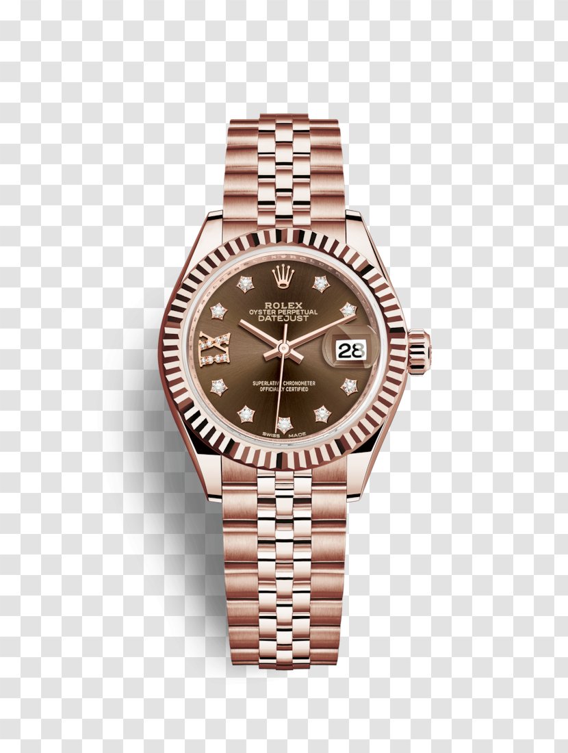 Rolex Lady-Datejust Oyster Perpetual Datejust Watch Jewellery Transparent PNG