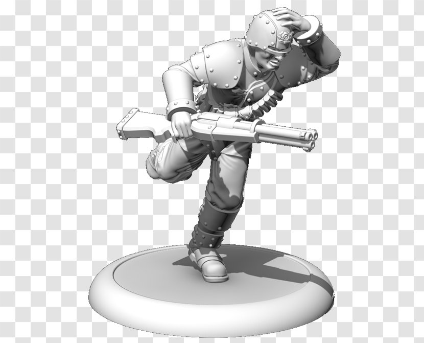 Dystopian Wars Robot Russian Infantry - Technology - Figurine Transparent PNG