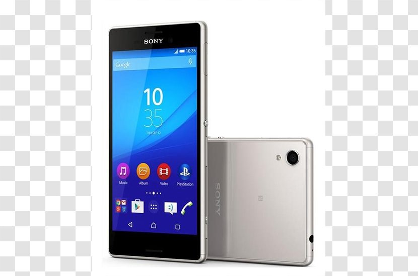 Sony Xperia Z3+ M4 Aqua S Mobile - Communication Device - Smartphone Transparent PNG