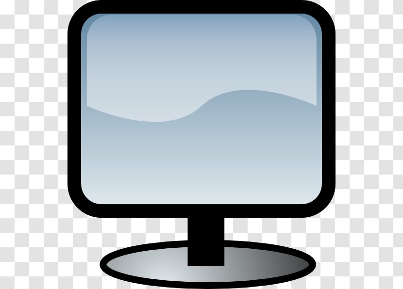 Computer Monitor Flat Panel Display Liquid-crystal Clip Art - Screen - Cliparts Transparent PNG