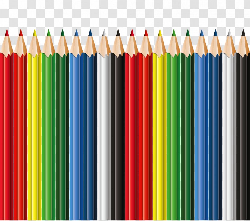 I, Pencil Blackwing 602 Colored - Drawing - School Pencils Decor Clipart Transparent PNG