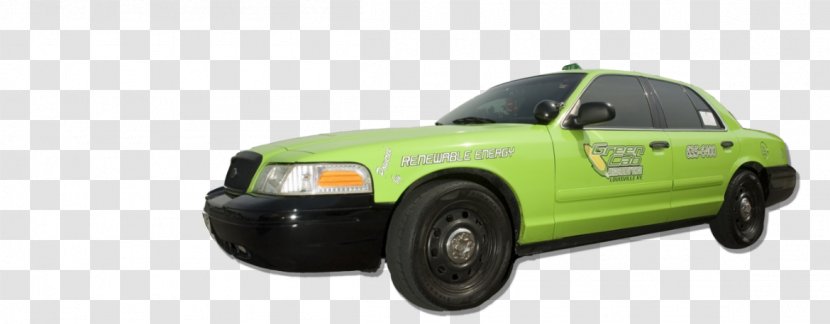 Ford Crown Victoria Taxi Green & Orange Cab Of Louisville Lexington Yellow Transparent PNG