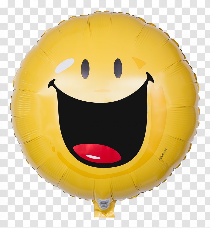 Smiley Laugh Emoticon Toy Balloon - Smile Transparent PNG