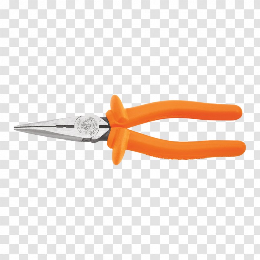 Diagonal Pliers Hand Tool Lineman's Needle-nose Transparent PNG