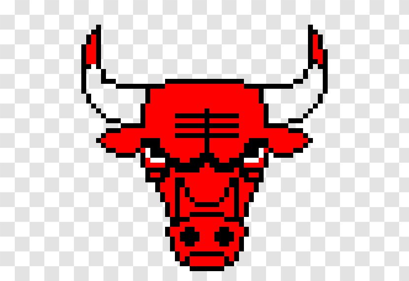 Chicago Bulls NBA Minecraft Golden State Warriors Pixel Art - Nba Transparent PNG