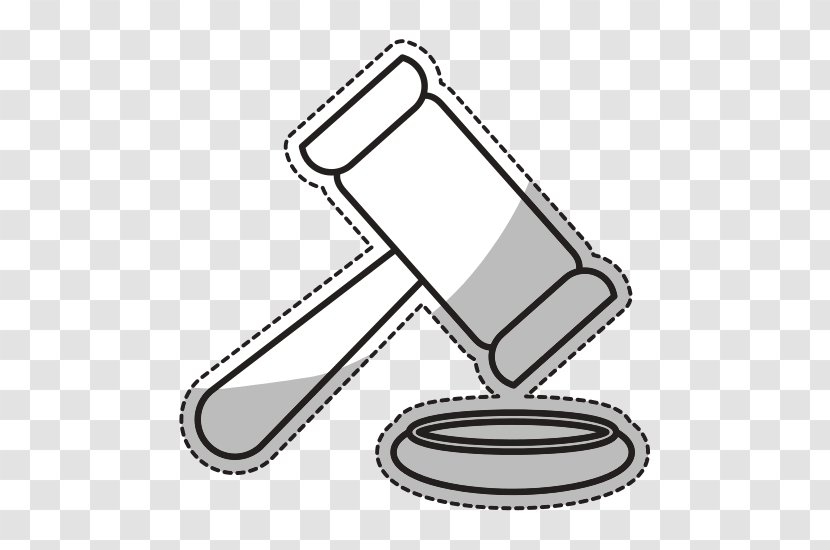 Vector Graphics Gavel Clip Art Illustration Drawing - Allover Icon Transparent PNG