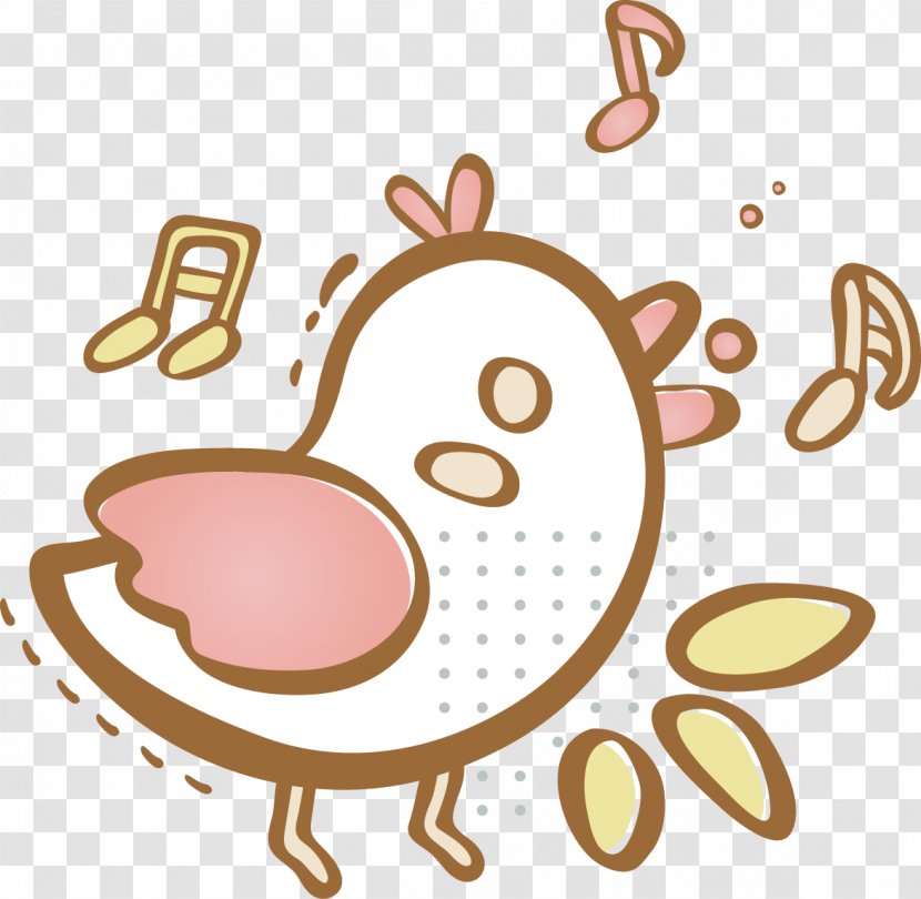 Download - Cartoon - Singing Birds Transparent PNG