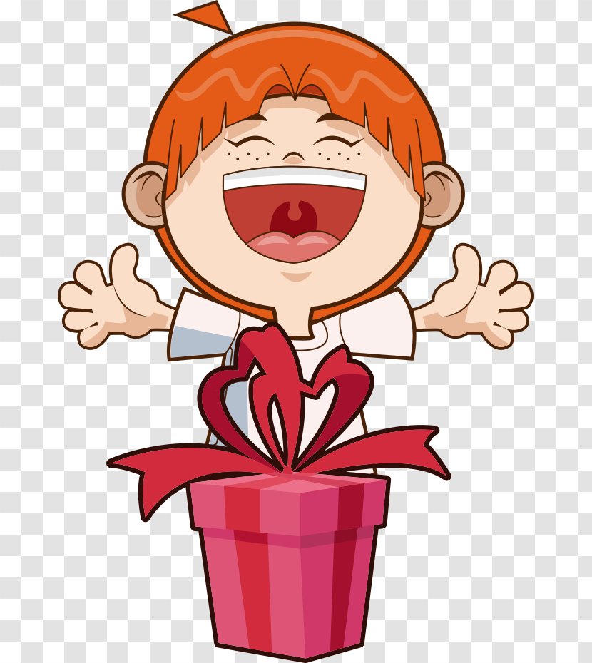 Child Happiness Cartoon - Vector Happy Kids Transparent PNG