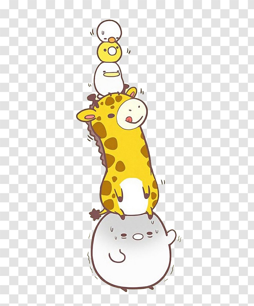 IPhone 6 5 Sony Xperia Z3+ Wallpaper - Art - Cartoon Giraffe Transparent PNG